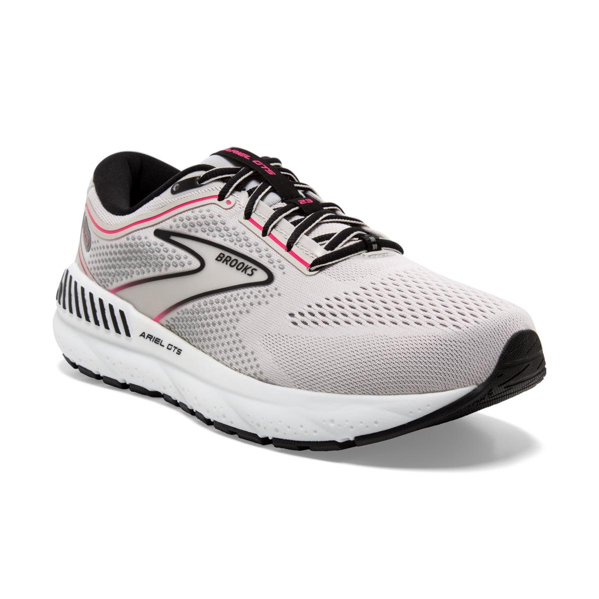 Brooks Ariel Gts 23 Women`s Road Running Shoes Grey/Black/Pink