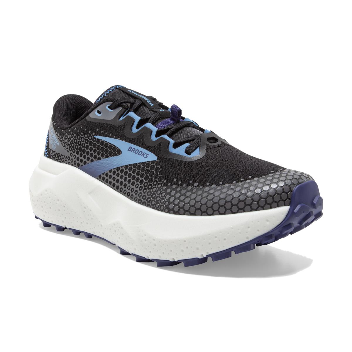 Brooks Caldera 6 Women`s Trail Running Shoes Black/Blissful Blue/Grey