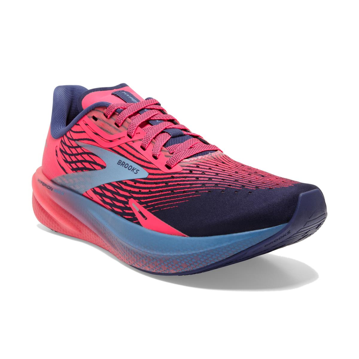 Brooks Hyperion Max Women`s Road Running Shoes Pink/Cobalt/Blissful Blue