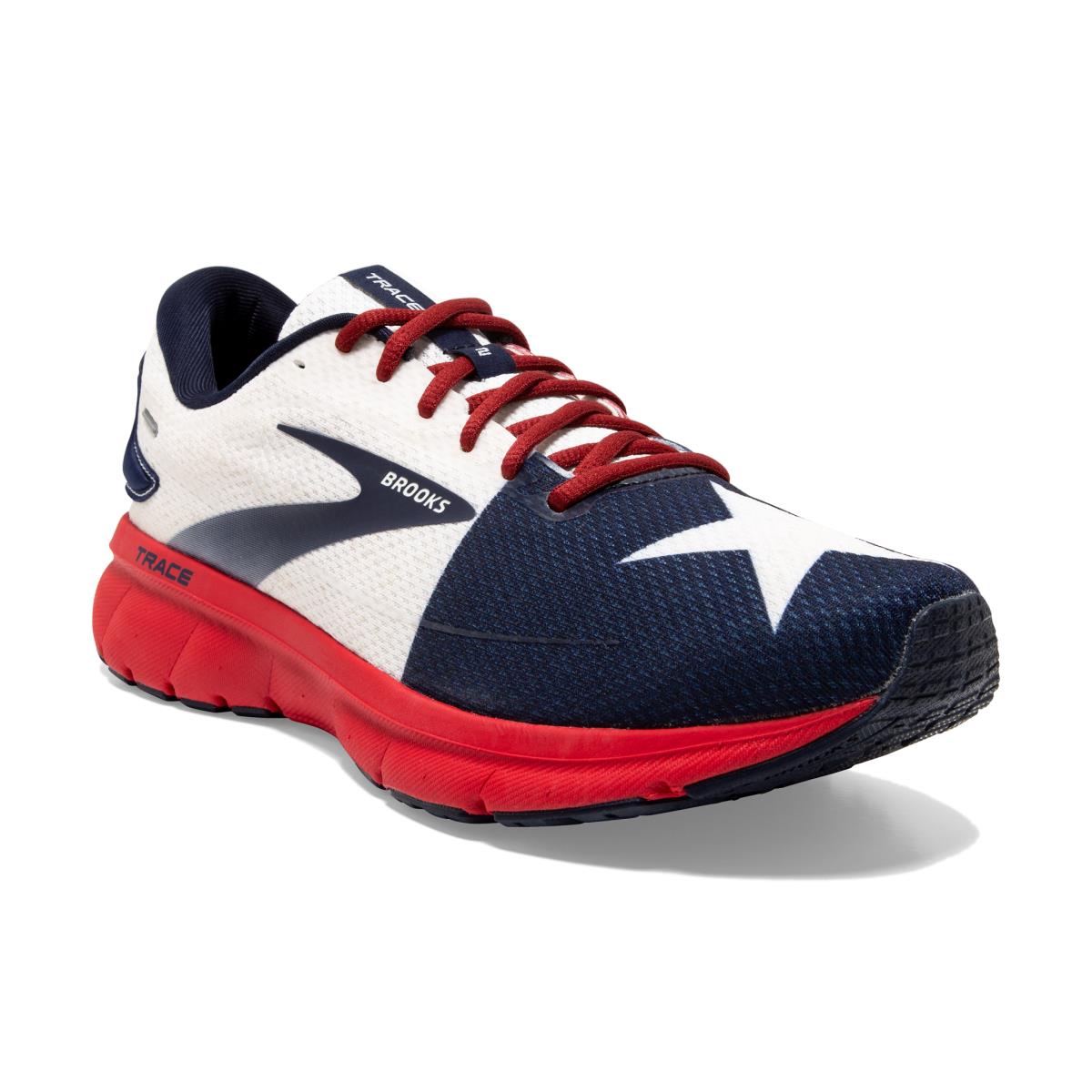 Brooks Trace 2 Women`s Road Running Shoes Red/White/Navy