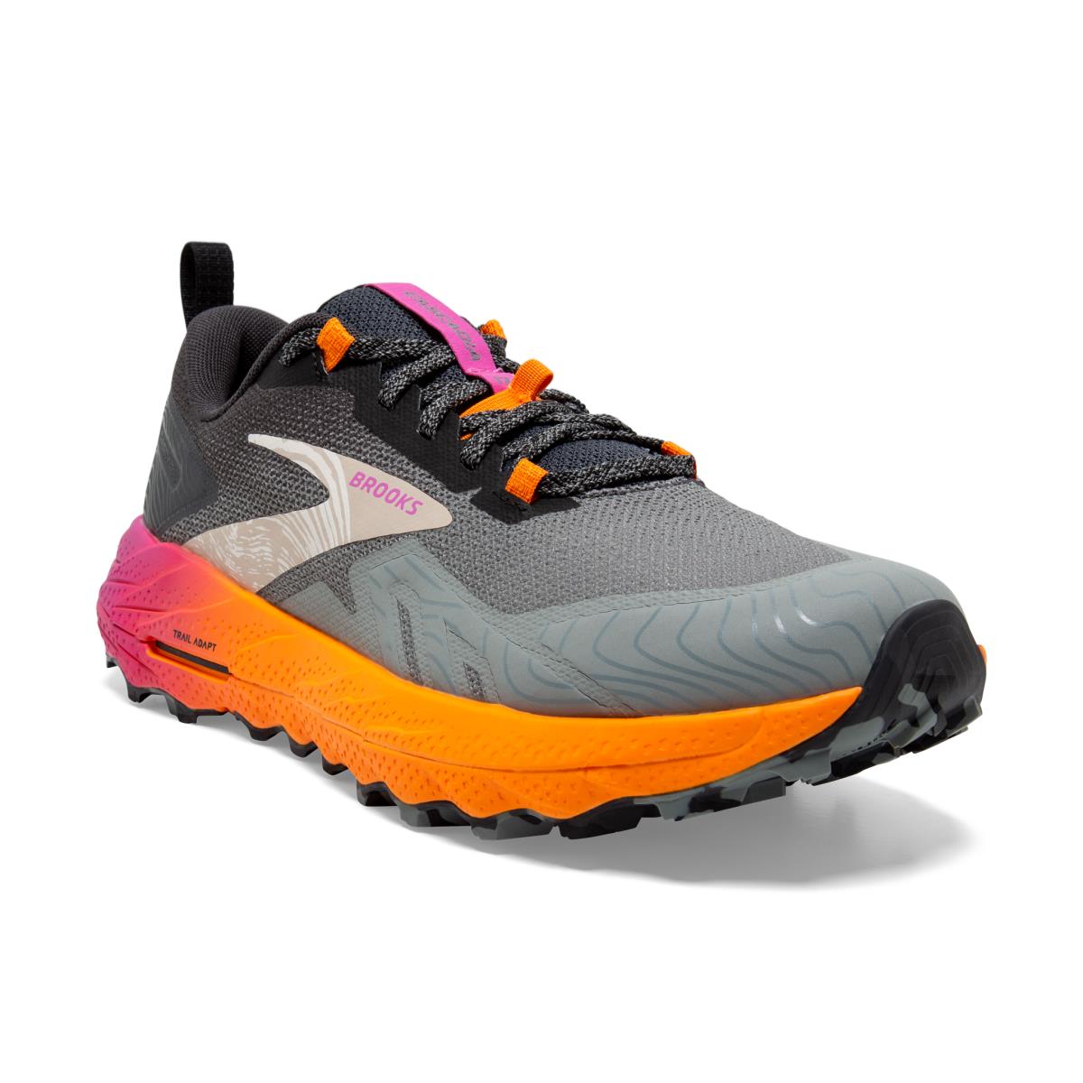 Brooks Cascadia 17 Women`s Trail Running Shoes Primer/Ebony/Oriole