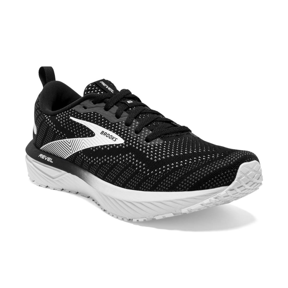 Brooks Revel 6 Women`s Road Running Shoes Black/Blackened Pearl/White
