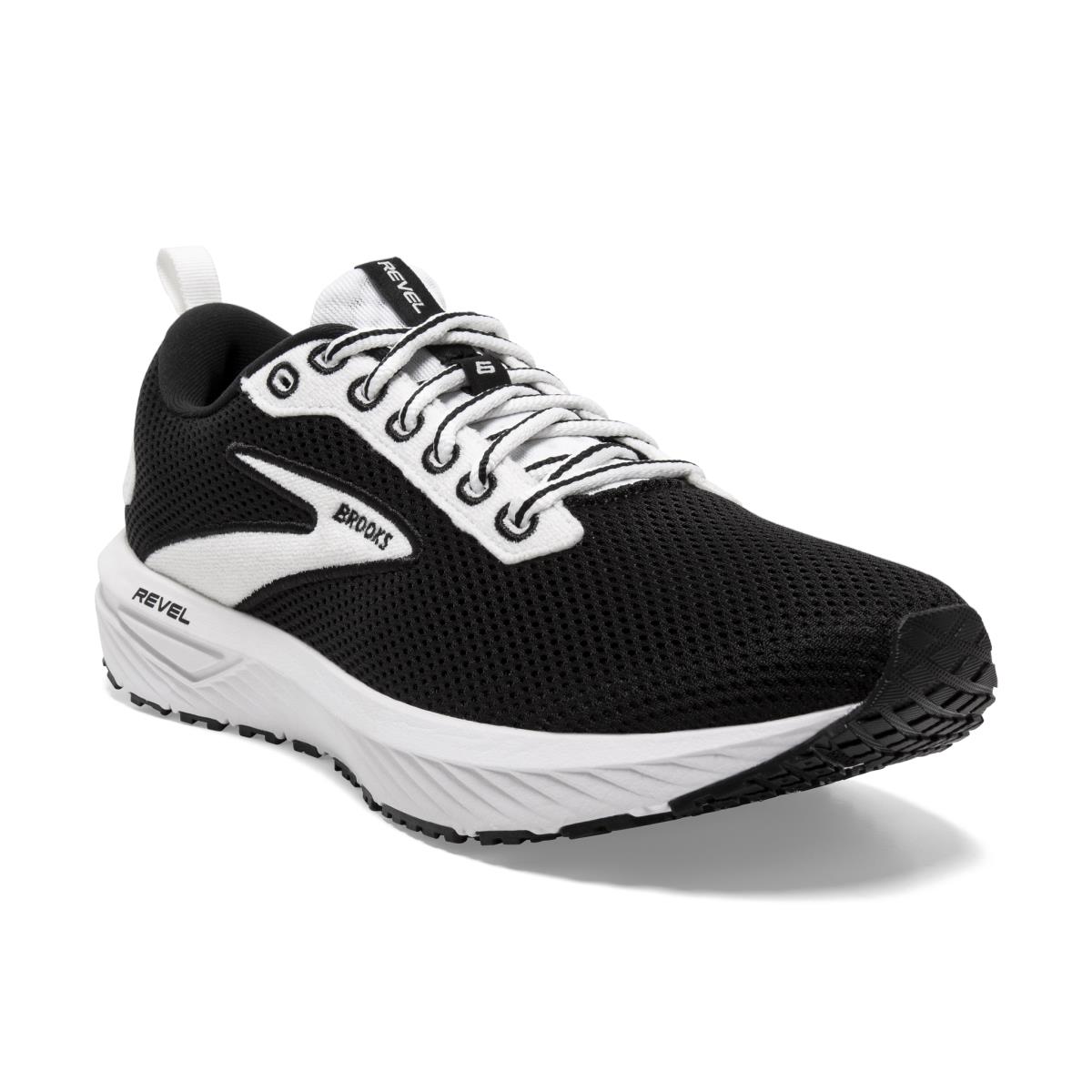 Brooks Revel 6 Women`s Road Running Shoes Black/White
