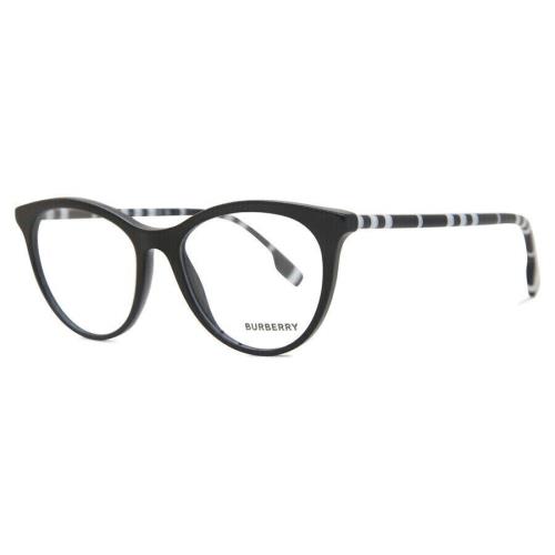 Burberry Rx Eyeglasses BE 2318-4007 Black W/demo Lens 51mm Optical Frame