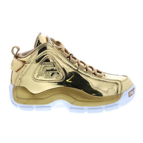 Fila Grant Hill 2 Metallic 1BM01760-700 Mens Gold Athletic Basketball Shoes