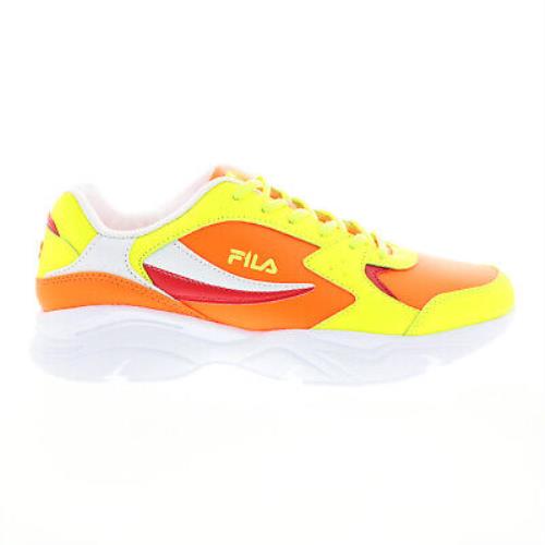 Fila Stirr 1RM02051-792 Mens Orange Synthetic Lifestyle Sneakers Shoes
