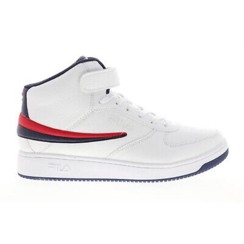Fila A-high 1CM00540-125 Mens White Synthetic Lifestyle Sneakers Shoes