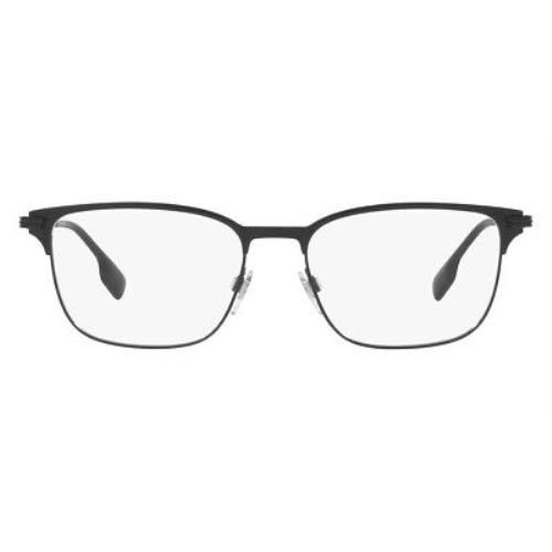 Burberry Malcolm BE1372 Eyeglasses Men Black Rectangle 57mm