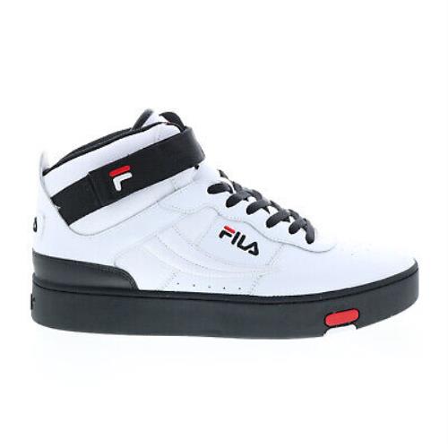 Fila V-10 Lux 1CM00881-113 Mens White Leather Lifestyle Sneakers Shoes