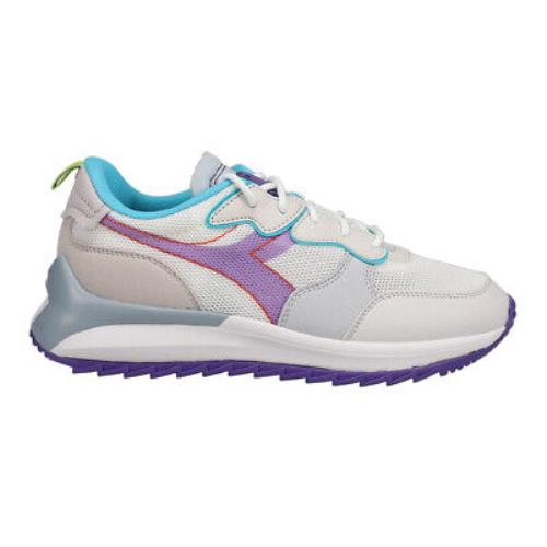 Diadora Jolly Mesh Lace Up Womens Off White White Sneakers Casual Shoes 178302
