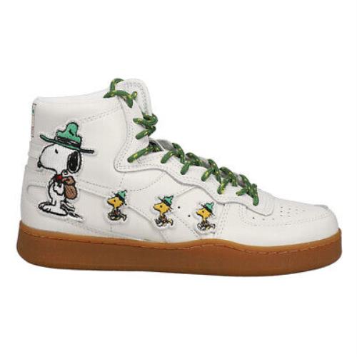 Diadora Mi Basket X Peanuts High Top Mens White Sneakers Casual Shoes 175406-20