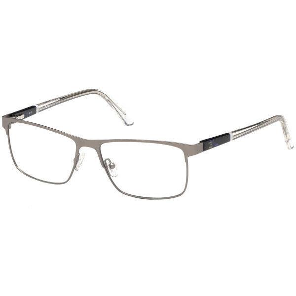 Guess GU1972 Matte Silver 007 Metal Optical Eyeglasses Frame 53-15-145 1972 - Silver, Frame: Silver, Lens: