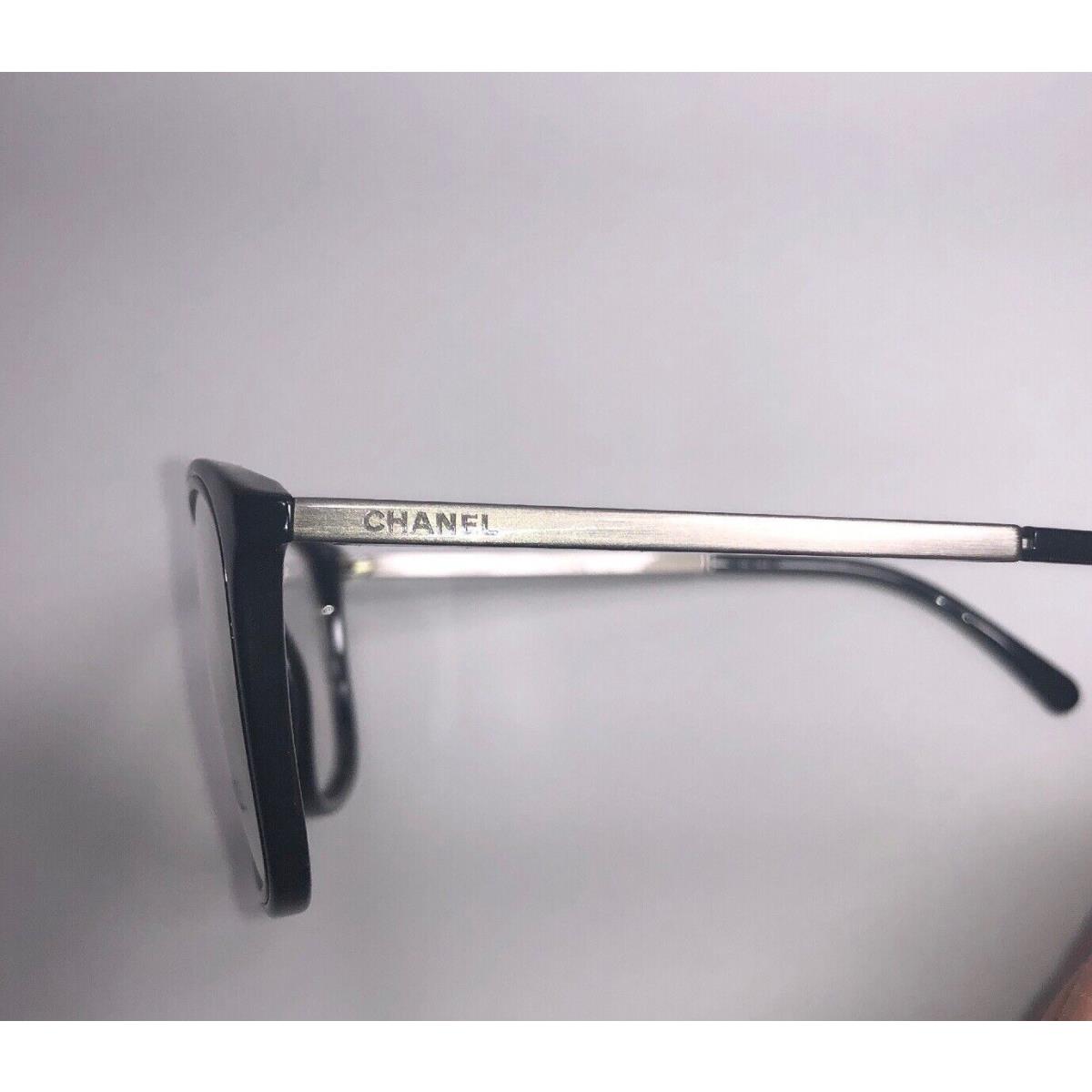 Chanel Eyeglass Frames 1506-T c. 501 Women s Men s Glasses Black Titanium