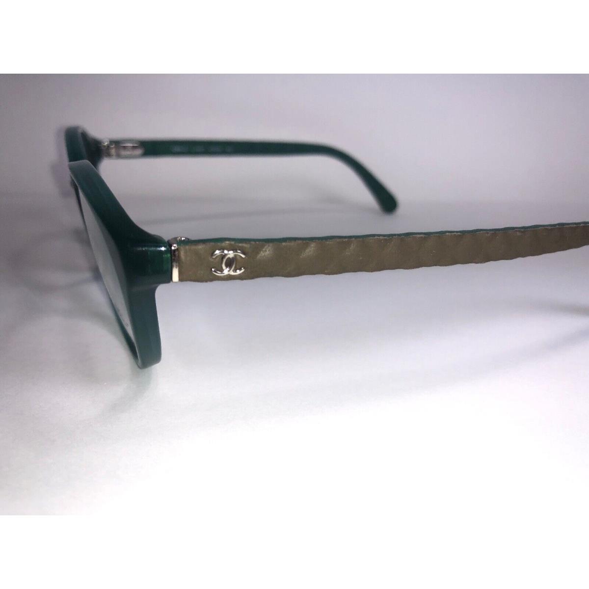 Chanel Eyeglass Frame 3289 c. 1447 Brown Green Women Prescription Glasses