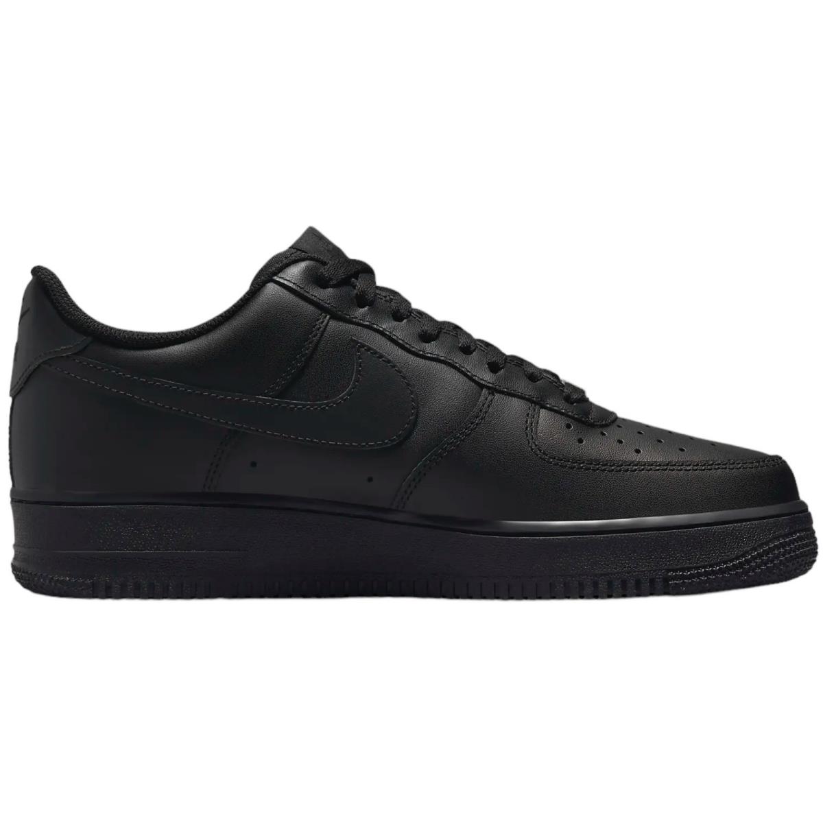 Nike Air Force 1 `07 Men`s Casual Shoes All Colors US Sizes 7-14 Black/Black