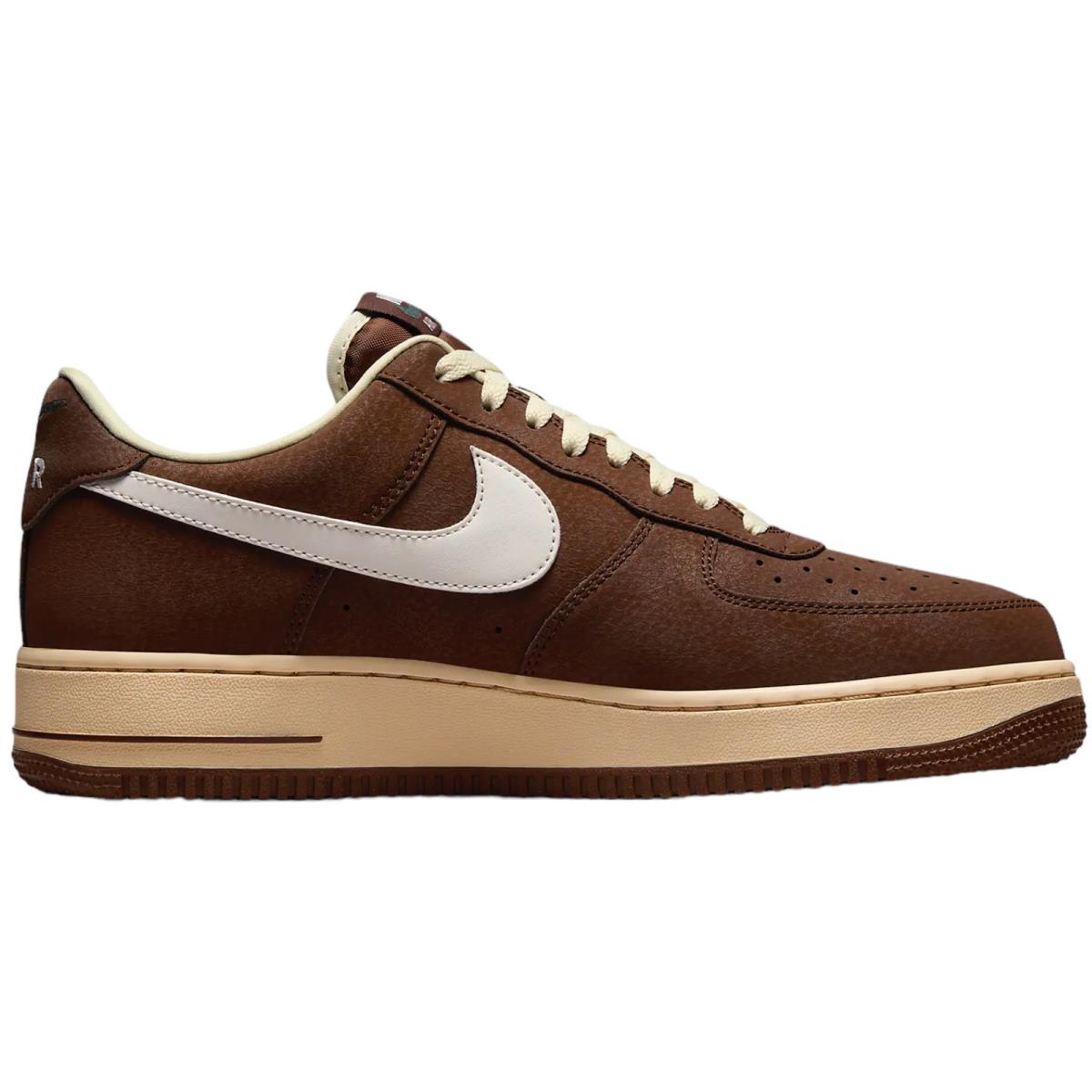 Nike Air Force 1 `07 Men`s Casual Shoes All Colors US Sizes 7-14 Cacao Wow/Coconut Milk/Green/Sail