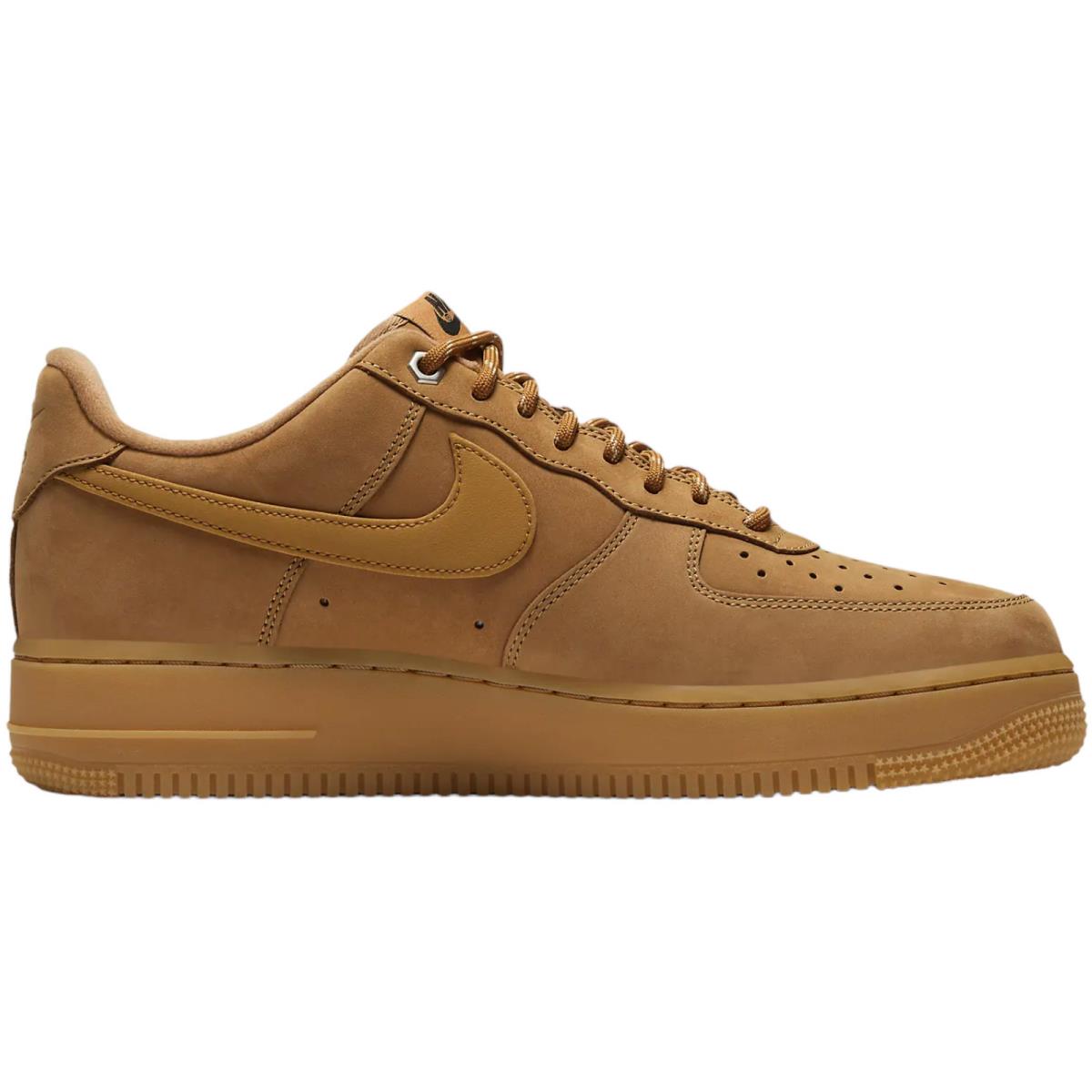 Nike Air Force 1 `07 Men`s Casual Shoes All Colors US Sizes 7-14 Flax/Gum Light Brown/Black/Wheat