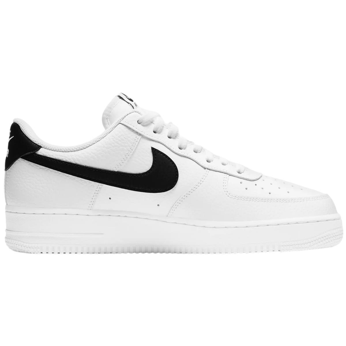 Nike Air Force 1 `07 Men`s Casual Shoes All Colors US Sizes 7-14 White/Black