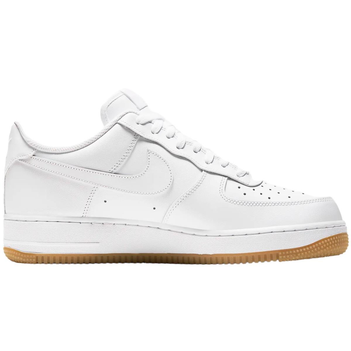 Nike Air Force 1 `07 Men`s Casual Shoes All Colors US Sizes 7-14 White/Gum Light Brown/White