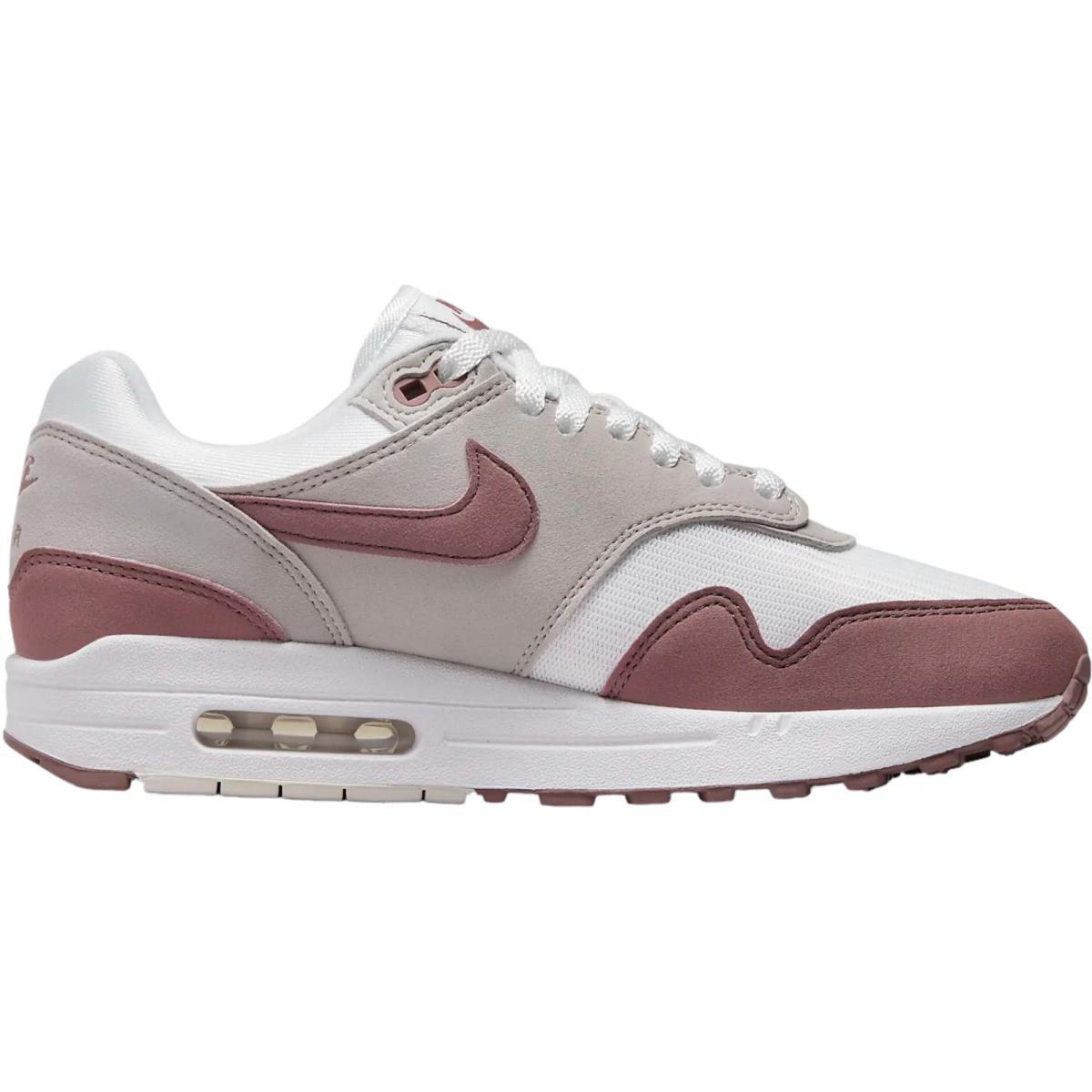 Nike Air Max 1 Women`s Casual Shoes All Colors US Sizes 6-11 Summit White/Light Iron Ore/Smokey Mauve