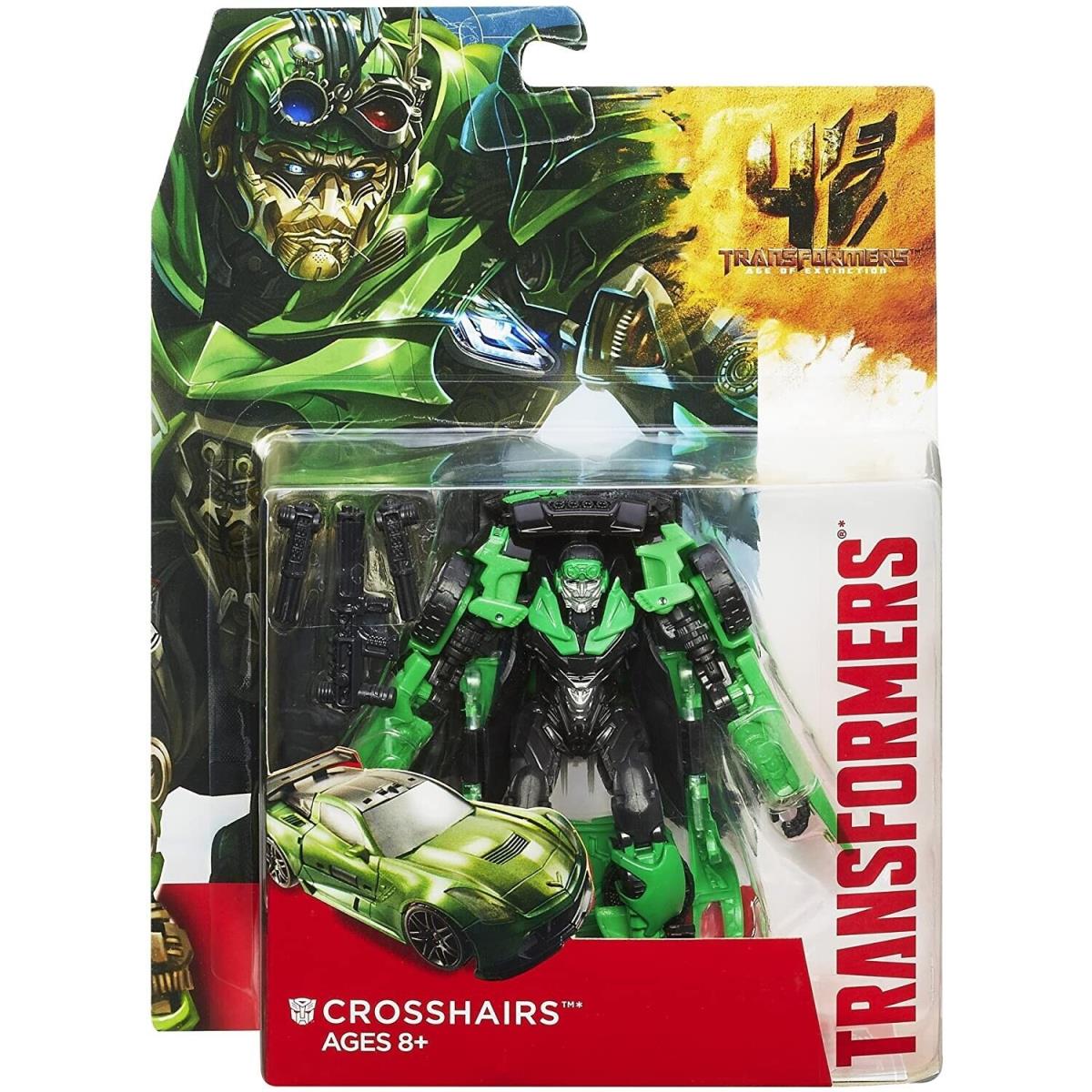 Crosshairs Transformers 2014 Age of Extinction Deluxe Class Action Figure