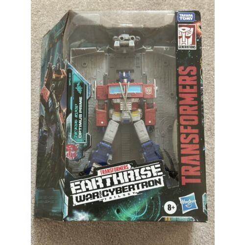 Transformers War For Cybertron Earthrise Optimus Prime Leader Class WFC-E11 Misb