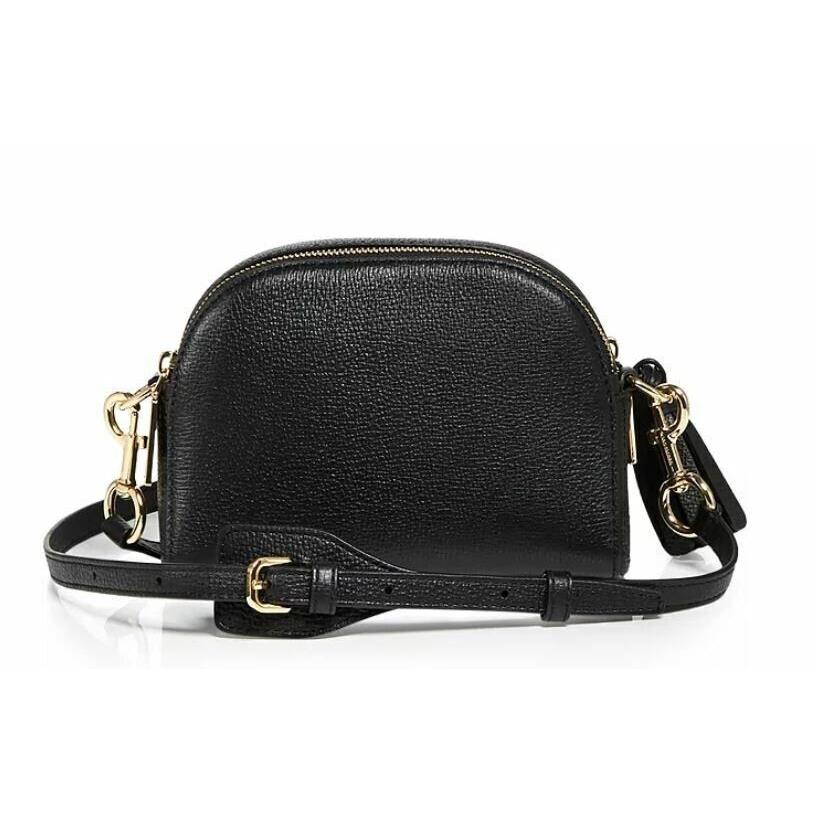 Marc Jacobs Shutter Leather Crossbody Color: Black /gold Dust Bag