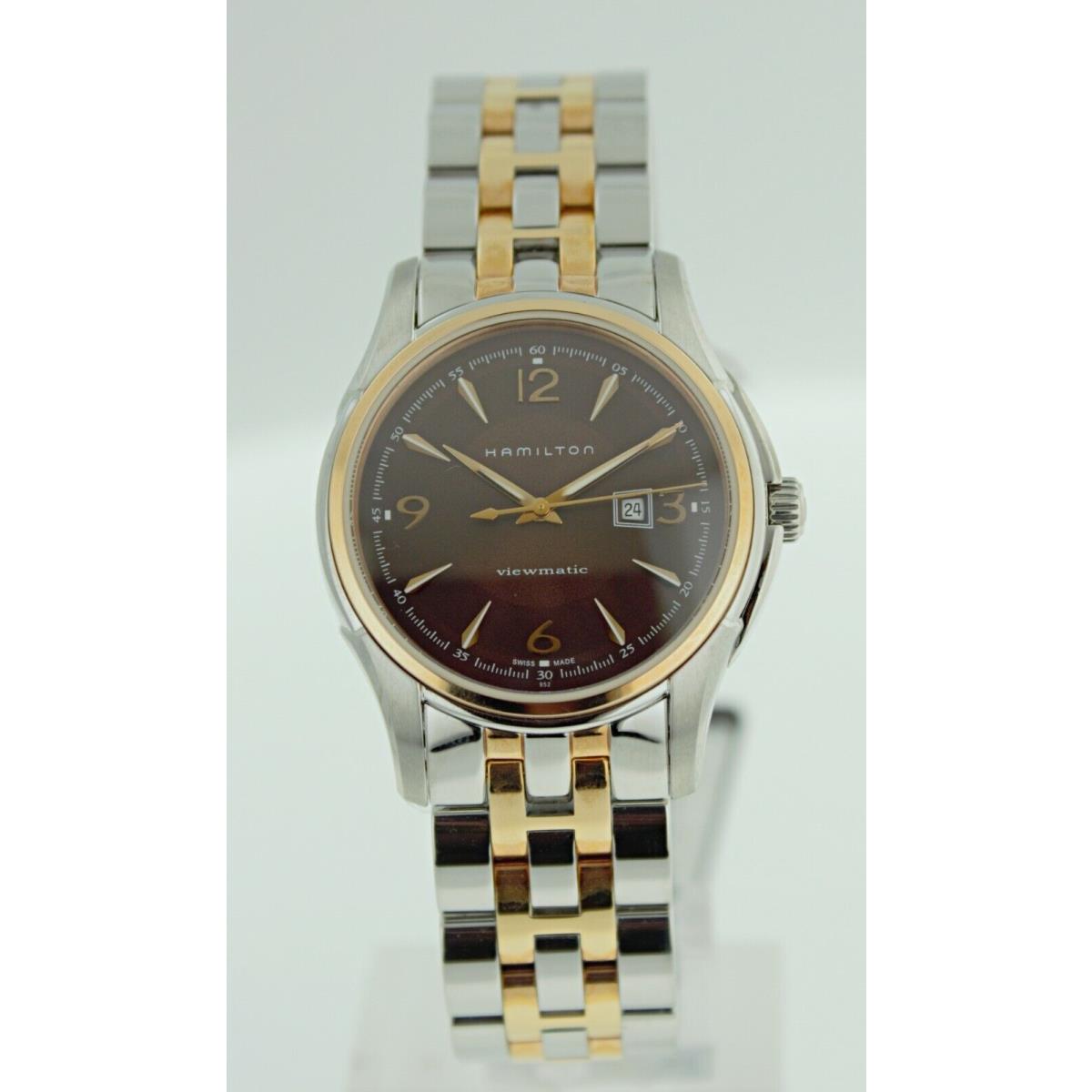 Hamilton Jazzmaster Viewmatic H32305195 Automatic Two Tone Ladies Watch