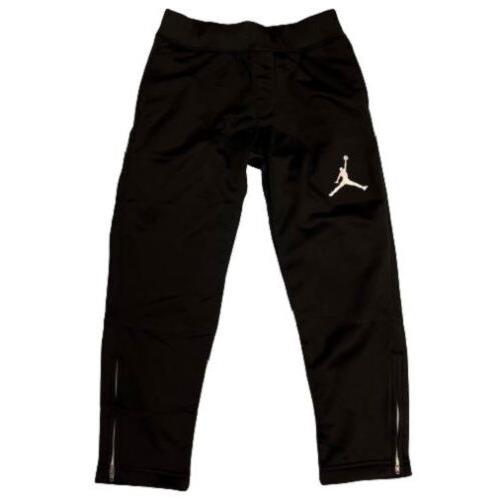 Nike Boys Joggers Jordan Jumpman Modern Therma-fit Pants Size 7 Ankle Zipper