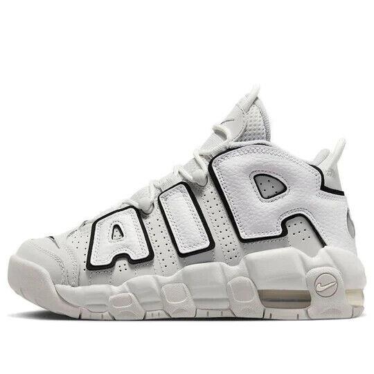 Nike Air More Uptempo FD0022-001 Big Kids Photon Dust GS Sneaker Shoes 4Y NR6524