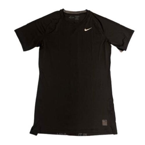 Nike Stay Cool Mens 4XL Dri-fit Fitted Compression Training T-shirt Black