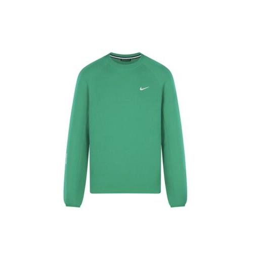 Nike Nocta Tech Fleece Crewneck Sweatshirt Size Medium Green FD8457-324