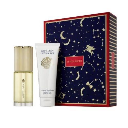 Estee Lauder White Linen Eau De Parfum Perfume Spray - Body Lotion Gift Set