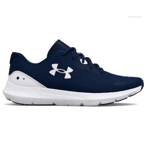 Under Armour Men s Size 9 UA Surge 3 `academy/white` Running Shoes 3024883-400