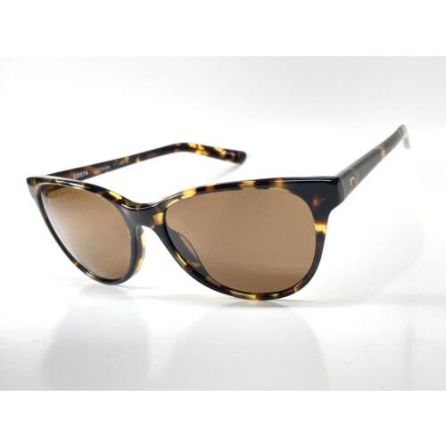 Costa Del Mar Catherine Tortoise Frame Copper Glass 580 Polarized Lens