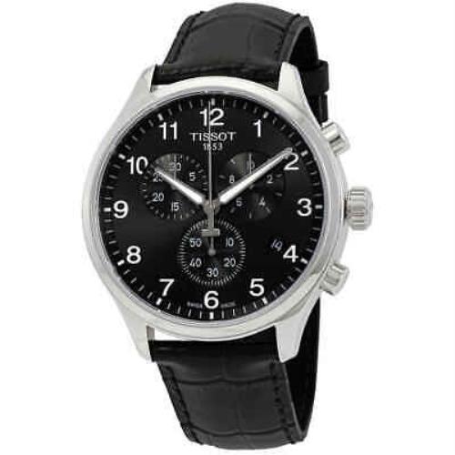 Tissot Chrono XL Classic Chronograph Black Dial Men`s Watch T116.617.16.057.00