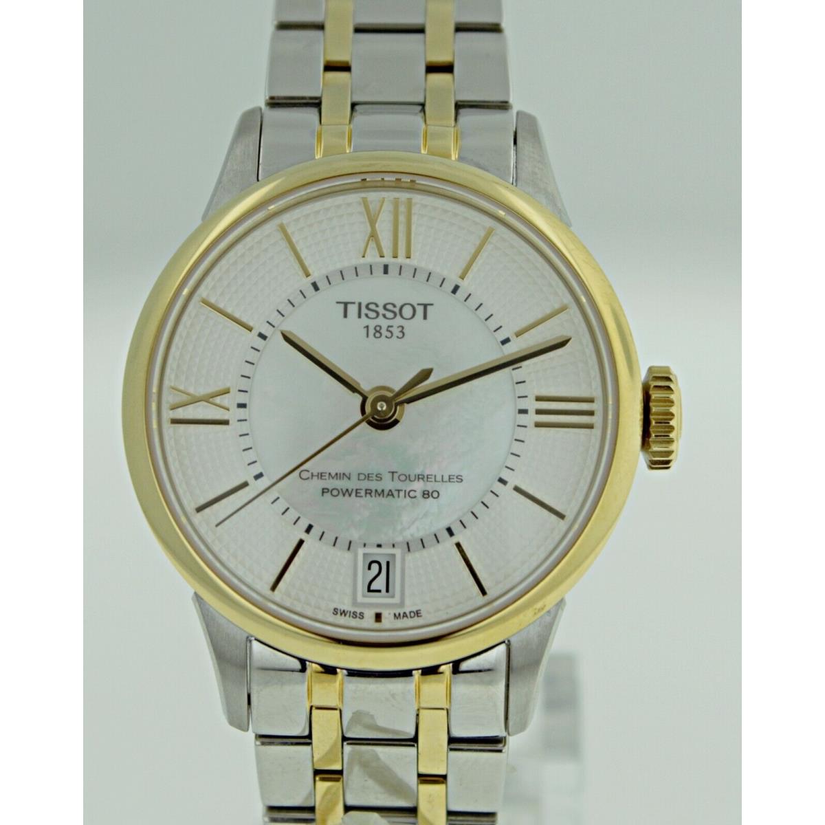 Tissot T-classic T099.207.22.118.00 Mother of Pearl Dial Two Tone Ladies Watch