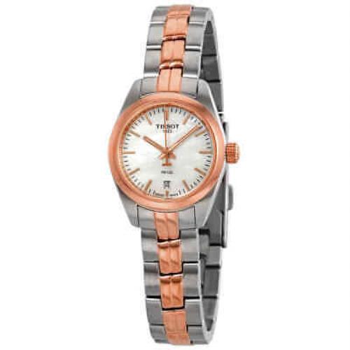 Tissot T-classic Mop Dial Two-tone Ladies Watch T1010102211101