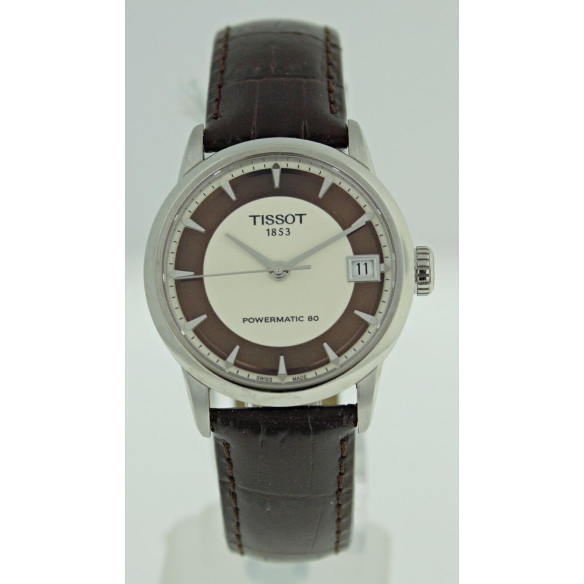 Tissot T-classic Powermatic 80 T086.207.16.261.00 Ivory Dial Ladies Watch