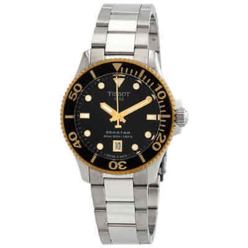 Tissot Seastar 1000 Quartz Black Dial Unisex Watch T1202102105100