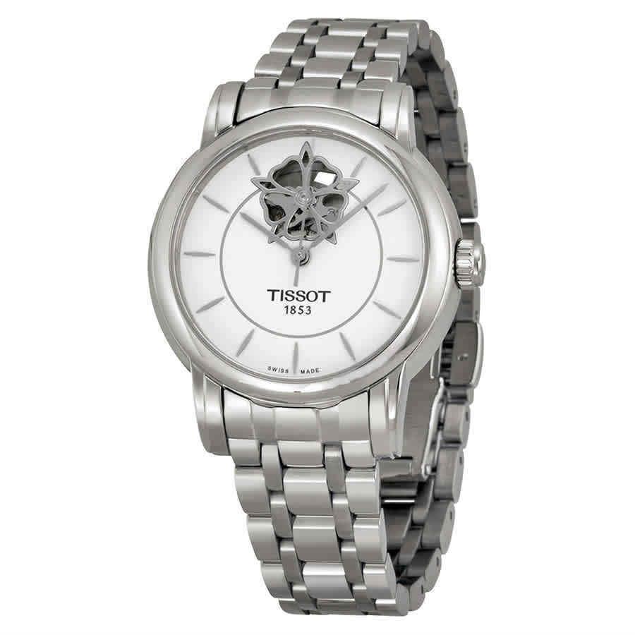 Tissot Lady Heart Automatic White Dial Ladies Watch T0502071101104