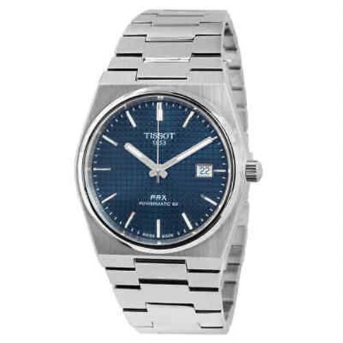 Tissot Prx Powermatic 80 Automatic Blue Dial Men`s Watch T137.407.11.041.00