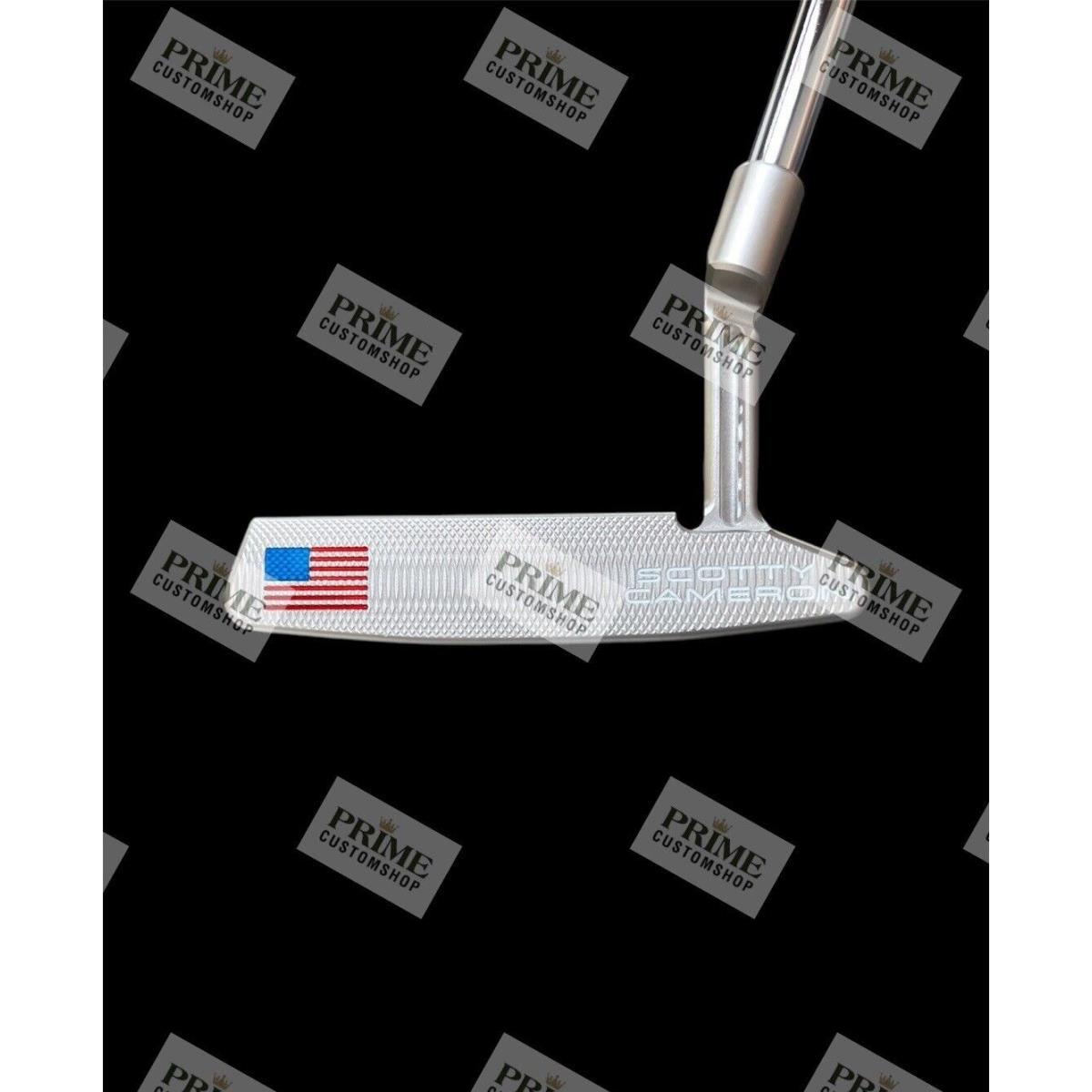 Custom 2023 Scotty Cameron Super Select Newport 2+ Plus Putter Usa Edition