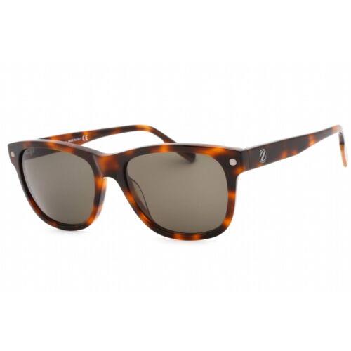 Ermenegildo Zegna Men`s Sunglasses Dark Havana Plastic Full Rim Frame EZ0196 52N