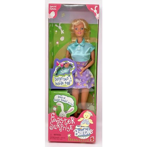 Easter Surprise Barbie Special Edition 1998 Never Removed From Box Mattel