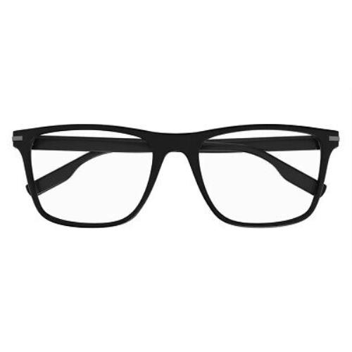 Montblanc MB0251O Eyeglasses Men Black Square 54mm
