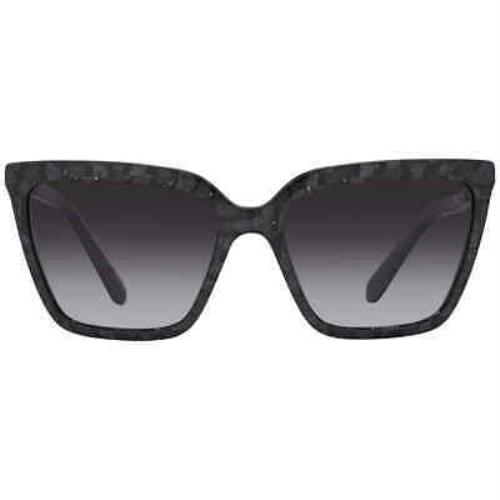 Bvlgari Grey Gradient Cat Eye Ladies Sunglasses BV8255B 54128G 57 BV8255B 54128G