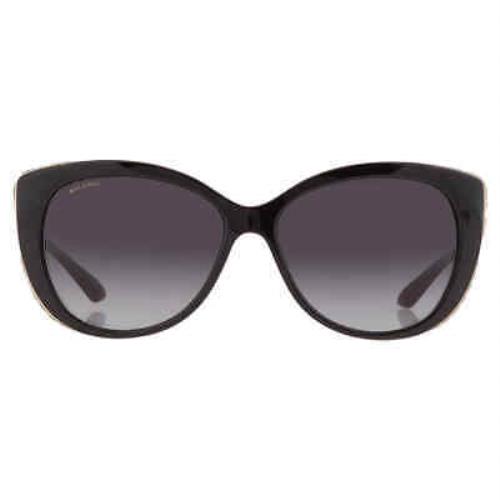 Bvlgari Grey Gradient Cat Eye Ladies Sunglasses BV8178 9018G 57 BV8178 9018G 57