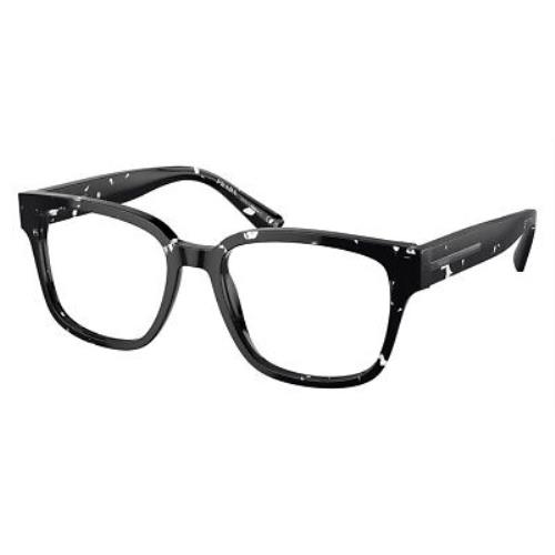 Prada PR Eyeglasses Men Havana Black Transparent 54mm