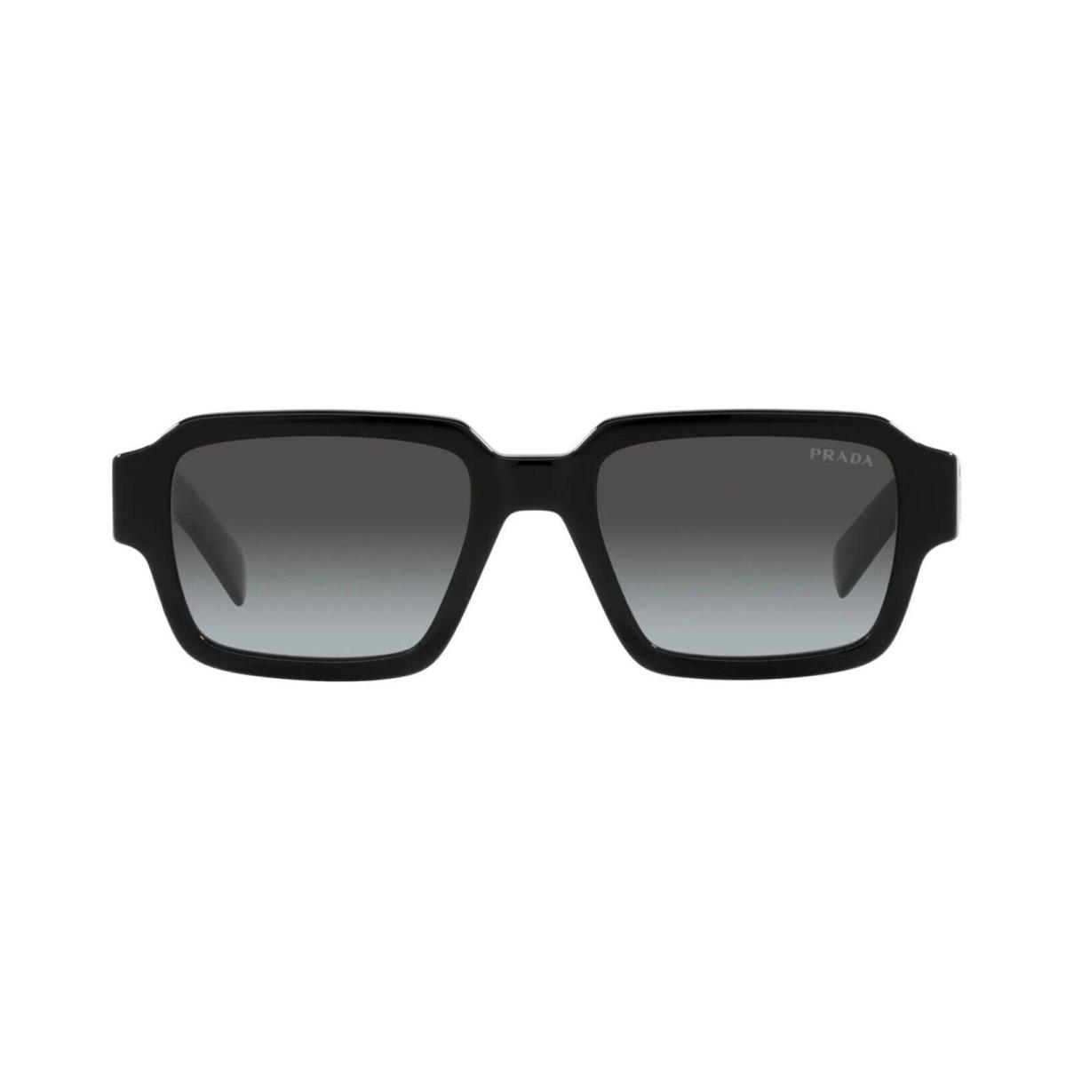 Prada PR 02ZS Black/grey Shaded 1AB-06T Sunglasses